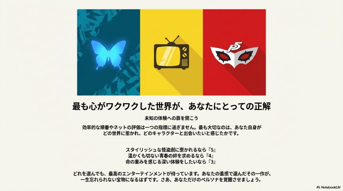 最も心がワクワクした世界が、あなたにとっての正解