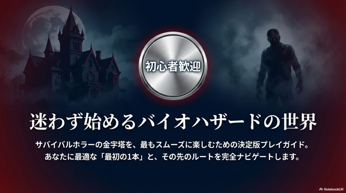 【初心者歓迎】迷わず始めるバイオハザードの世界