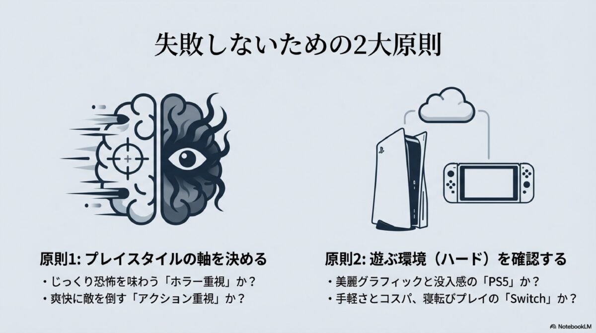 失敗しないための2大原則