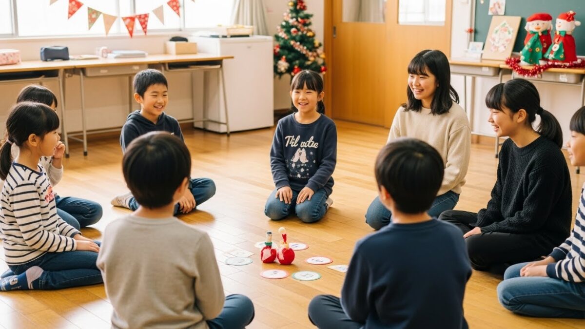 クリスマスに盛り上がるゲームの小学生の遊び方ガイド