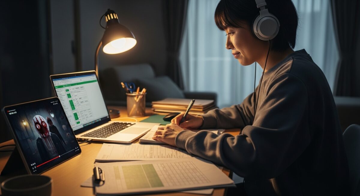 作業用BGMとしてゲーム実況を有効に利用する