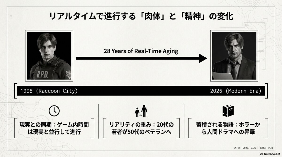 リアルタイムで進行する「肉体」と「精神」の変化