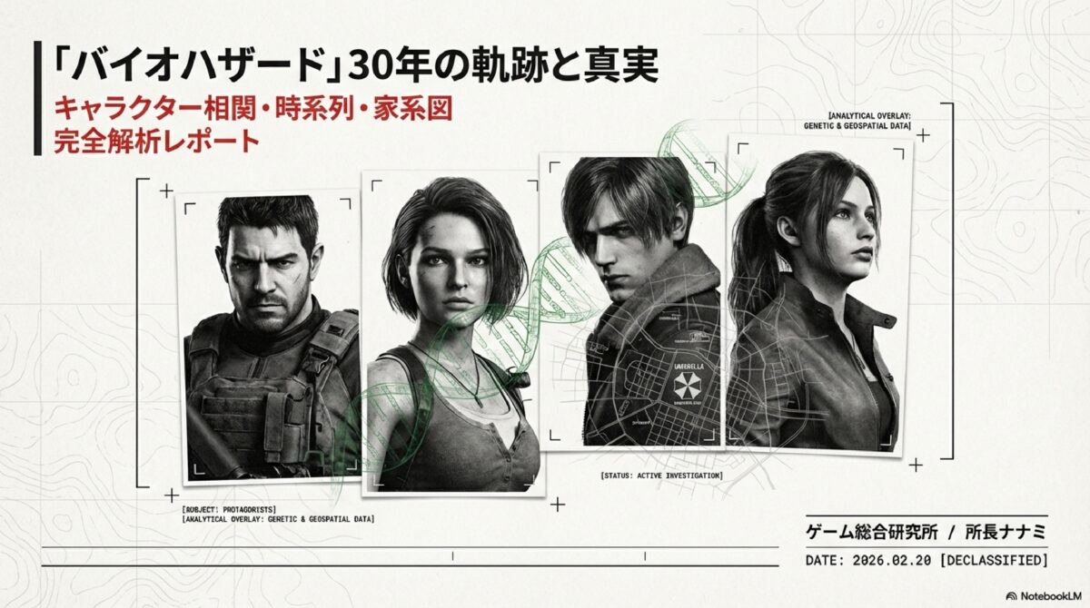 「バイオハザード」30年の軌跡と真実