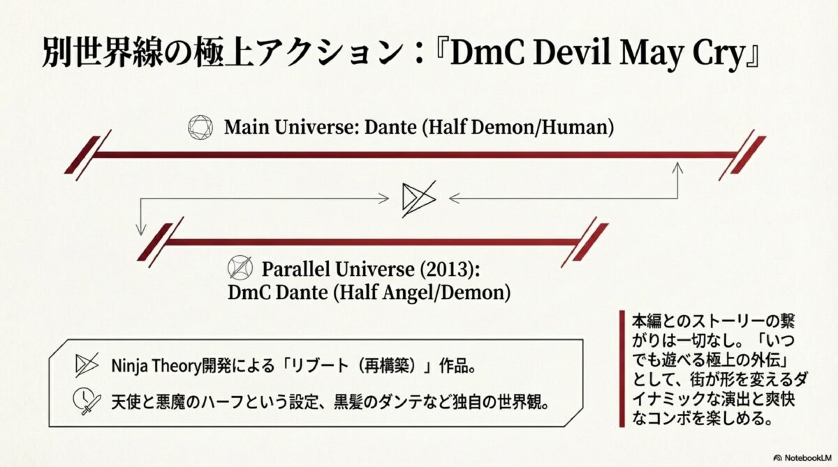 別世界線の極上アクション：『DmC Devil May Cry』