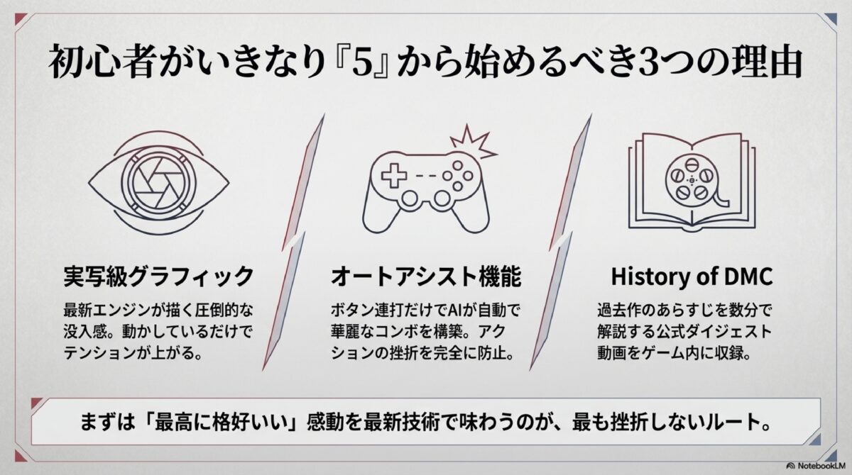 初心者がいきなり『5』から始めるべき3つの理由