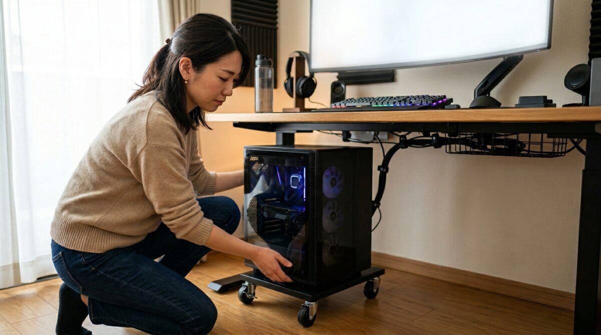 長く使うためにゲーミングpcをどこに置くか徹底解説
