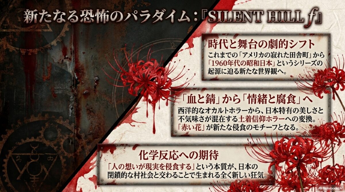 新たなる恐怖のパラダイム：「SILENT HILL f」