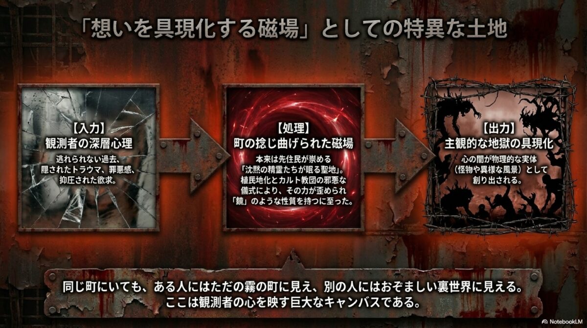 「想いを具現化する磁場」としての特異な土地