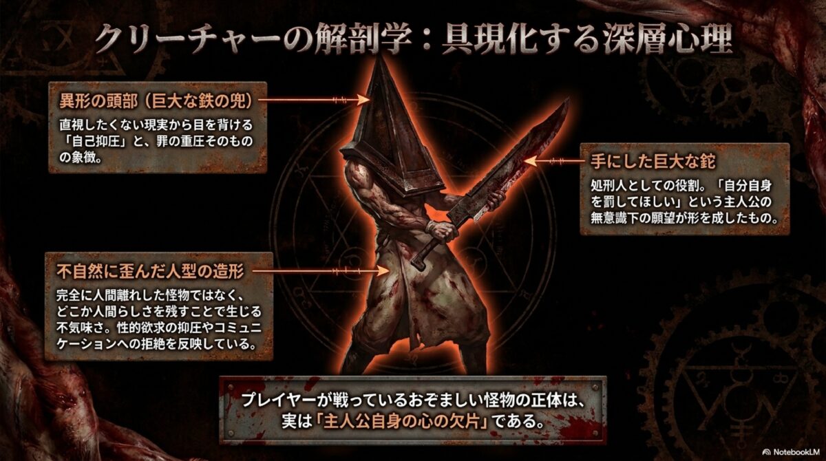 クリーチャーの解剖学：具現化する深層心理