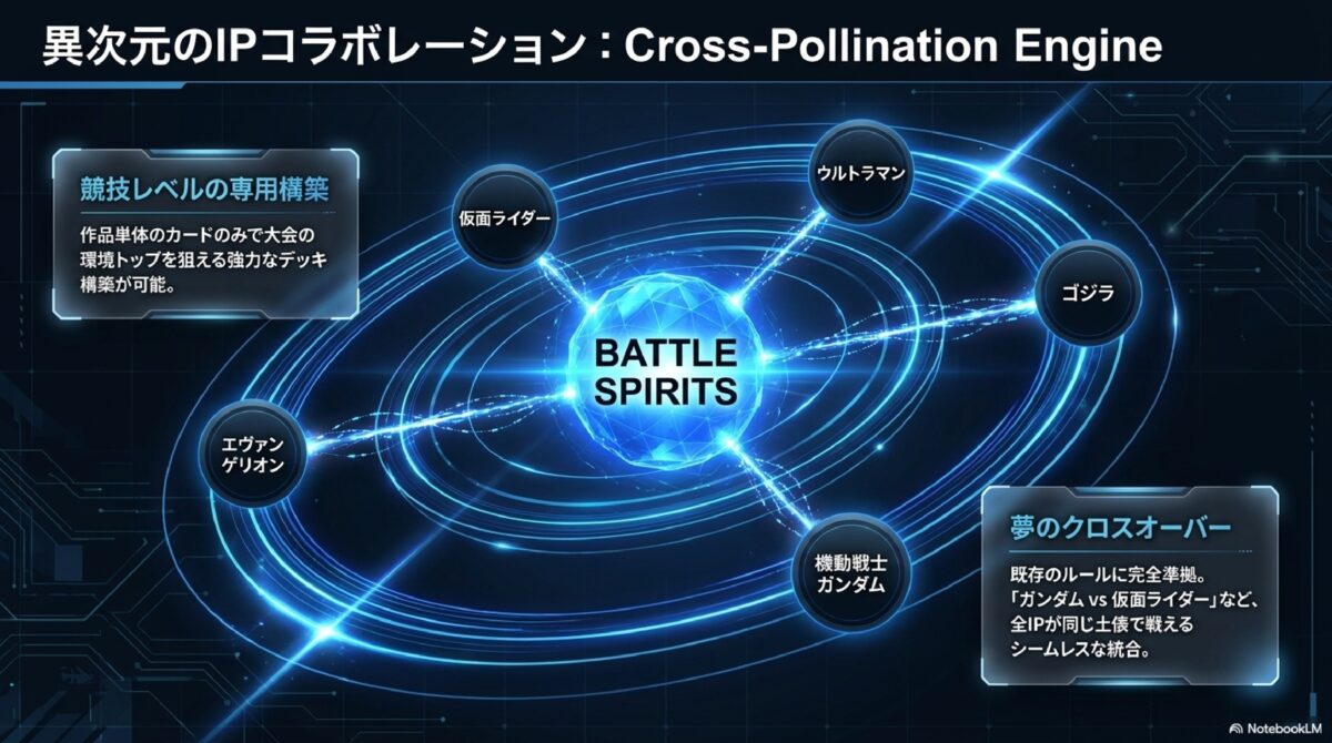 異次元のIPコラボレーション：Cross-Pollination Engine